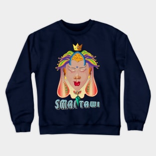 Smai Tawi Yoga Girl Crewneck Sweatshirt